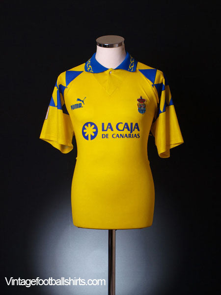 1996-97 Las Palmas Home Shirt M Football Shirt