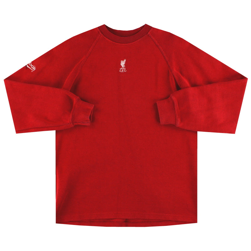 1996-97 Liverpool Reebok Sweatshirt S Sweatshirt