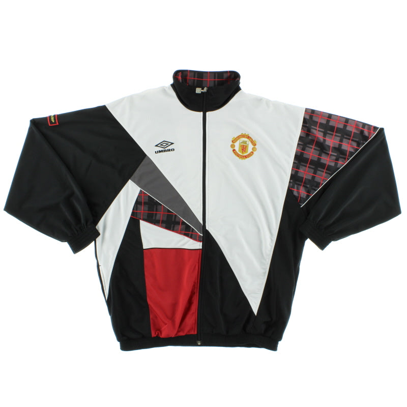 1996-97 Manchester United Umbro Track Jacket *As New* L Jacket