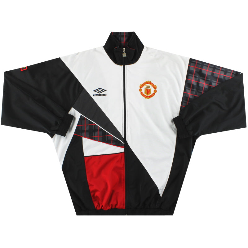 1996-97 Manchester United Umbro Track Jacket *As New* L Jacket