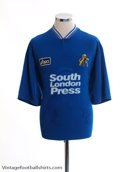 1996-97 Millwall Home Shirt L Football Shirt