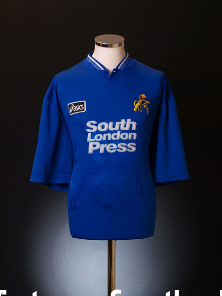 1996-97 Millwall Home Shirt XL Football Shirt