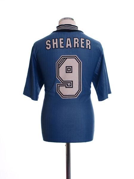1996-97 Newcastle Away Shirt Shearer #9 M Football Shirt