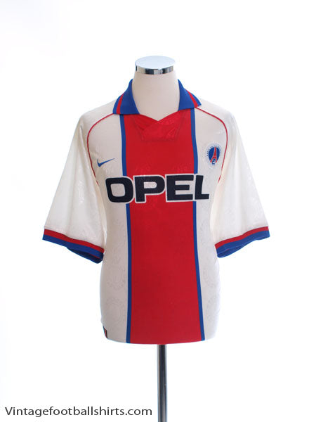1996-97 Paris Saint-Germain Away Shirt L Football Shirt