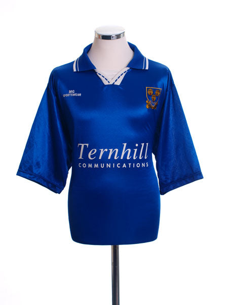 1996-97 Shrewsbury Home Shirt L Football Shirt