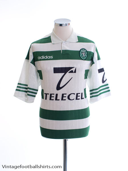 1996-97 Sporting Lisbon Home Shirt XL Football Shirt