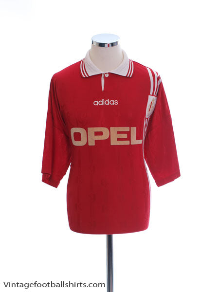 1996-97 Standard Liege Home Shirt #8 XL Football Shirt