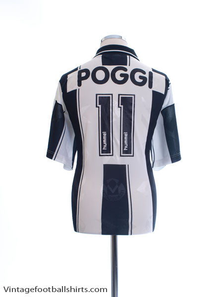 1996-97 Udinese Home Shirt Poggi #11 *Mint* XL Football Shirt