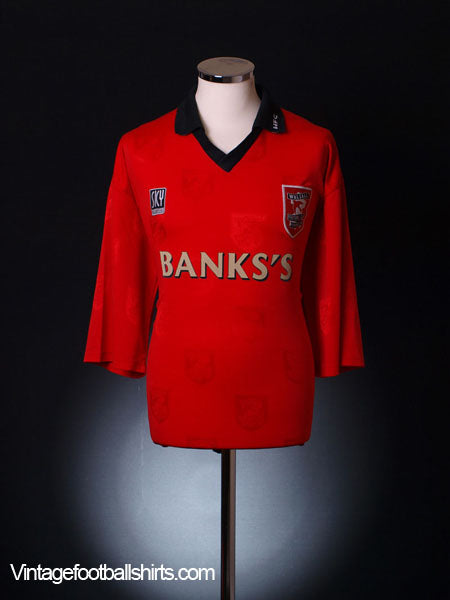 1996-97 Walsall Home Shirt XXL Football Shirt