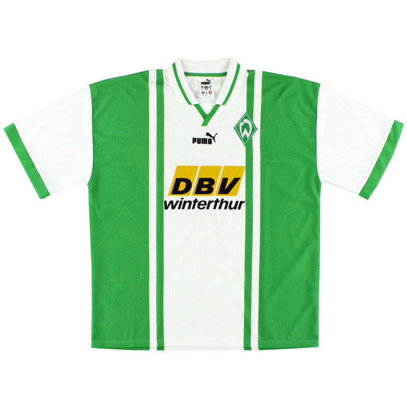 1996-97 Werder Bremen Home Shirt *Mint* XL Football Shirt