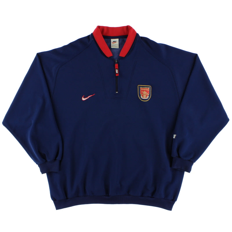 1996-98 Arsenal 1/4 Zip Fleece Top XXL Football Shirt