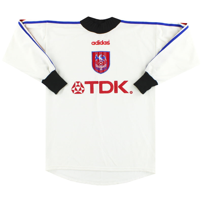 1996-98 Crystal Palace adidas Goalkeeper Shirt S Football Shirt