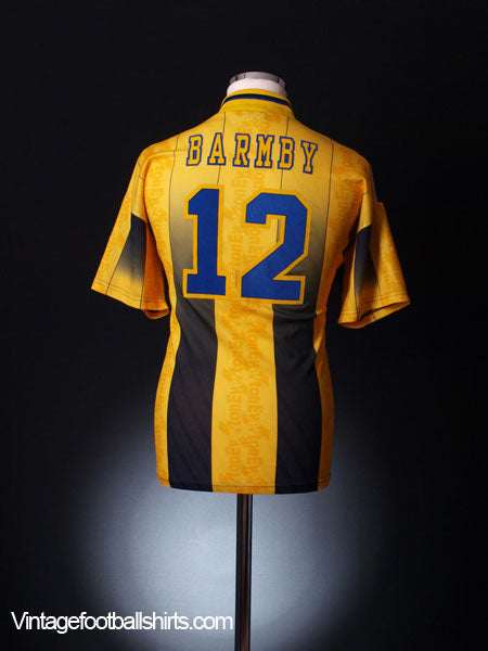 1996-98 Everton Away Shirt Barmby #12 M Football Shirt
