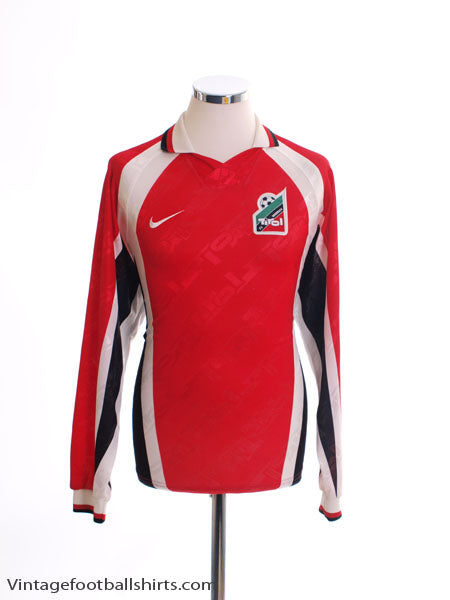 1996-98 FC Tirol Innsbruck Home Shirt L/S M Football Shirt