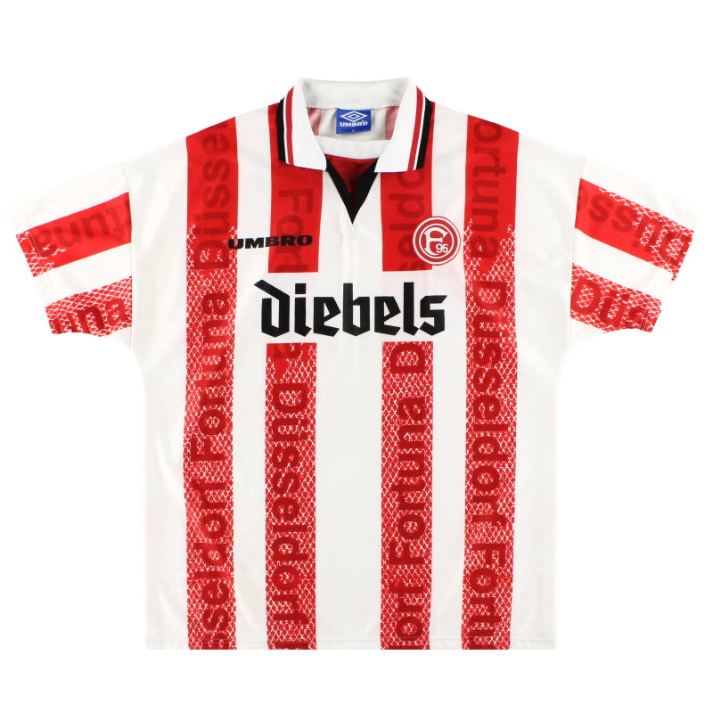 1996-98 Fortuna Dusseldorf Umbro Home Shirt XL.Boys Football Shirt