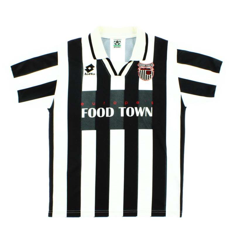 1996-98 Grimsby Town Home Shirt S Football Shirt