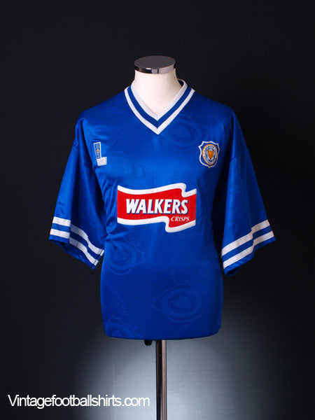 1996-98 Leicester Home Shirt XL Football Shirt