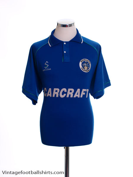 1996-98 Rochdale Home Shirt L Football Shirt