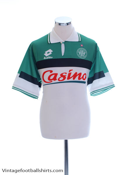 1996-98 Saint Etienne Away Shirt L Football Shirt
