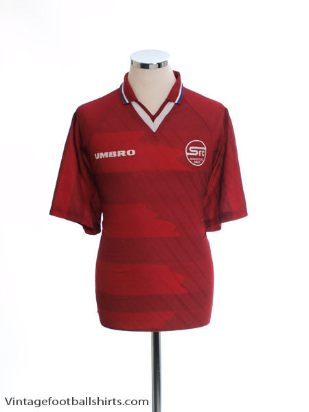 1996-98 Servette FC Home Shirt L Football Shirt