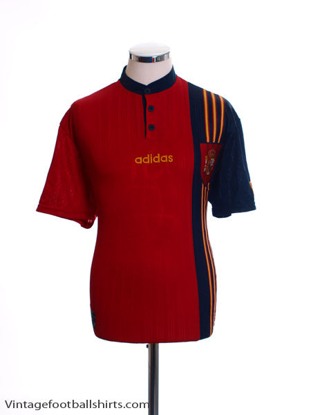 1996-98 Spain Home Shirt M Football Shirt