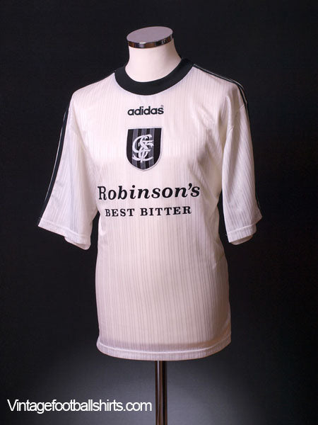 1996-98 Stockport County Away Shirt L Football Shirt