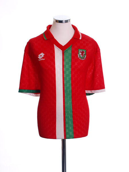 1996-98 Wales Home Shirt XL Football Shirt