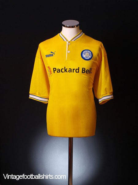 1996-99 Leeds Away Shirt M Football Shirt