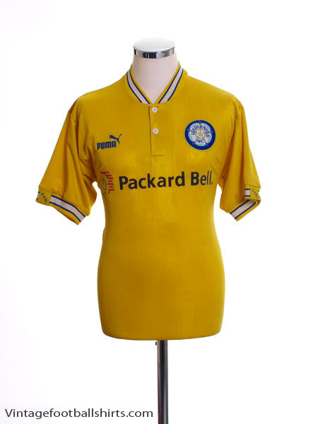 1996-99 Leeds Away Shirt S Football Shirt