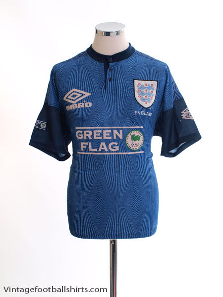 1996 England Training Shirt S Training Shirt
