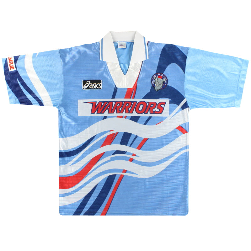 1996 Singapore Armed Forces Asics Home Shirt XL Football Shirt