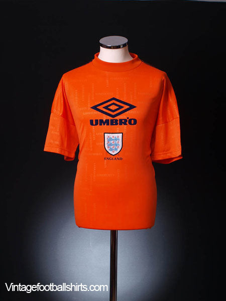 1997-96 Umbro England Training Shirt L Training Shirt