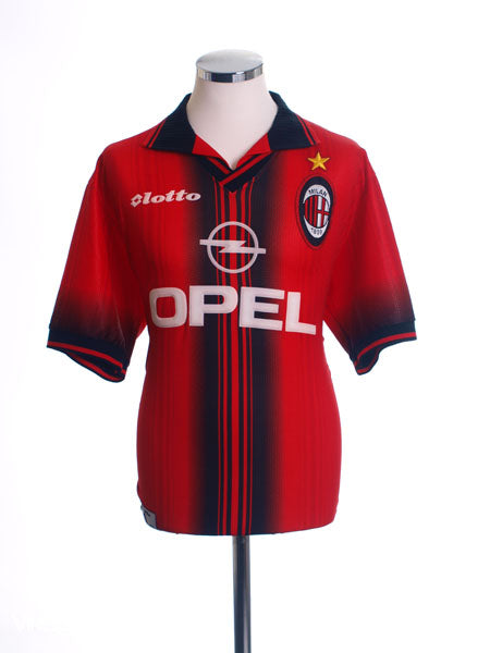 1997-98 AC Milan Fourth Shirt L Football Shirt