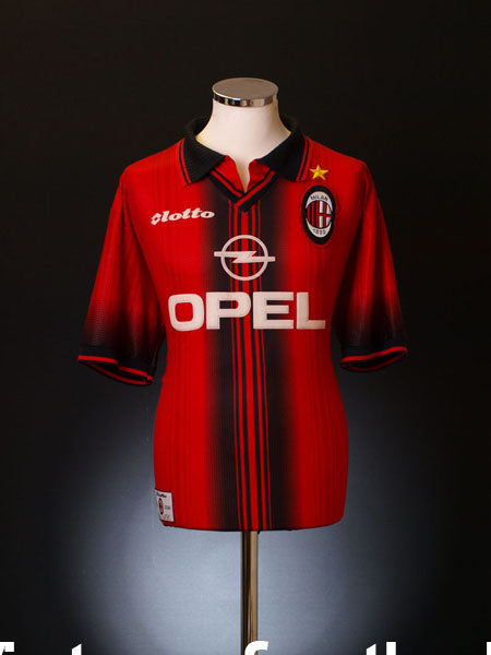 1997-98 AC Milan Fourth Shirt XL Football Shirt