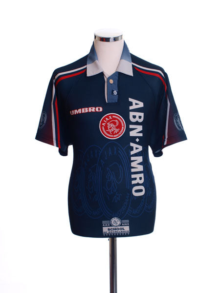 1997-98 Ajax Away Shirt L Football Shirt