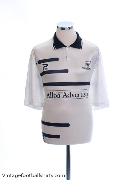 1997-98 Alloa Athletic Away Shirt XL Football Shirt