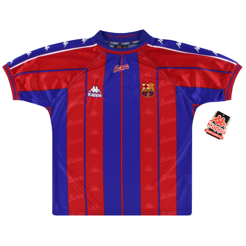 1997-98 Barcelona Kappa Home Shirt *w/tags* XL Football Shirt