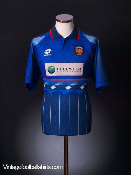 1997-98 Blackpool Third Shirt L Football Shirt