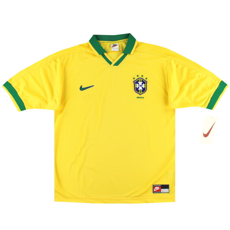 1997-98 Brazil Nike Home Shirt *w/tags* L Football Shirt