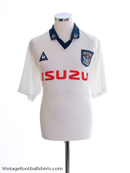 1997-98 Coventry Away Shirt L Football Shirt