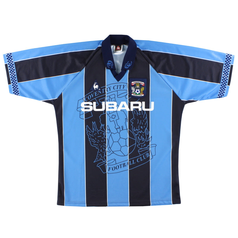 1997-98 Coventry Le Coq Sportif Home Shirt XL Football Shirt