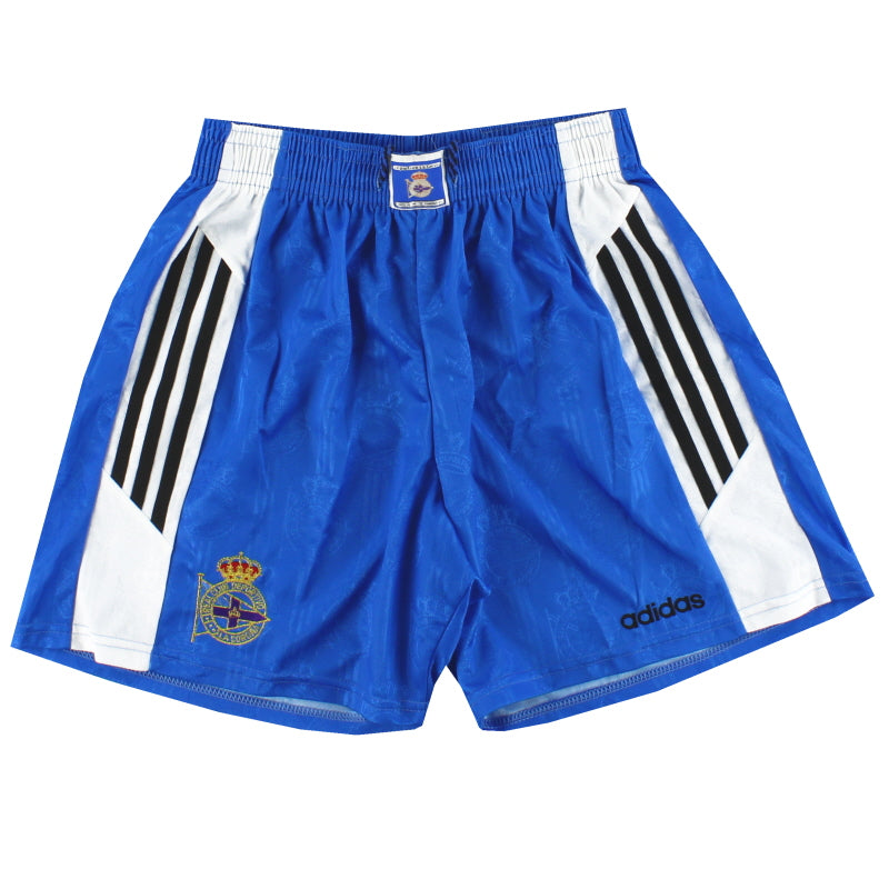 1997-98 Deportivo adidas Sample Home Shorts *As New* M Football Shorts