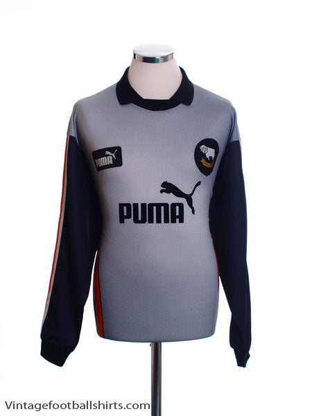 1997-98 Derby County Signed Goalkeeper Shirt M Football Shirt