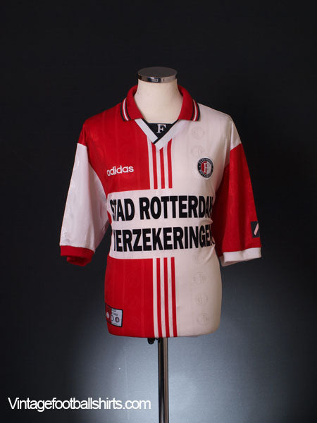 1997-98 Feyenoord Home Shirt L Football Shirt