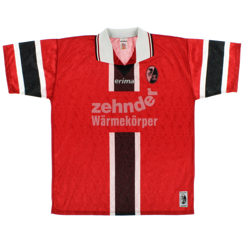 1997-98 Freiburg Home Shirt L/XL Football Shirt
