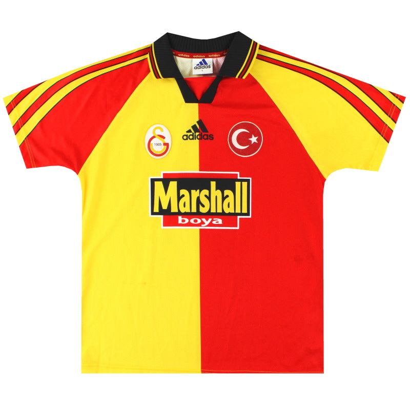 1997-98 Galatasaray adidas Home Shirt L Football Shirt