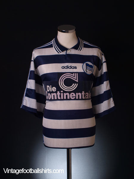 1997-98 Hertha Berlin Home Shirt XL Football Shirt