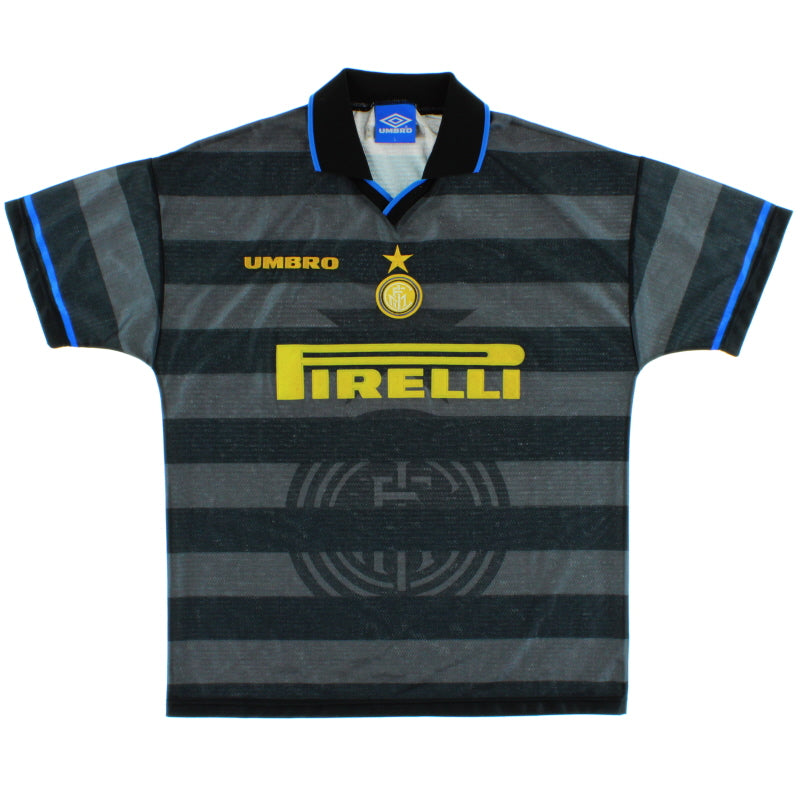 1997-98 Inter Milan European Third Shirt L Football Shirt