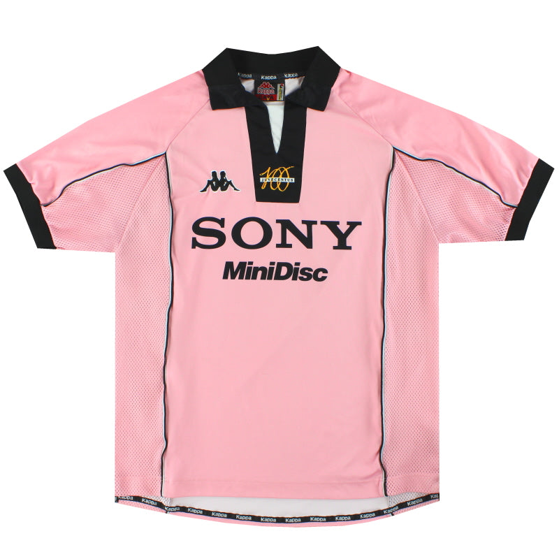1997-98 Juventus Kappa Centenary Away Shirt L Football Shirt