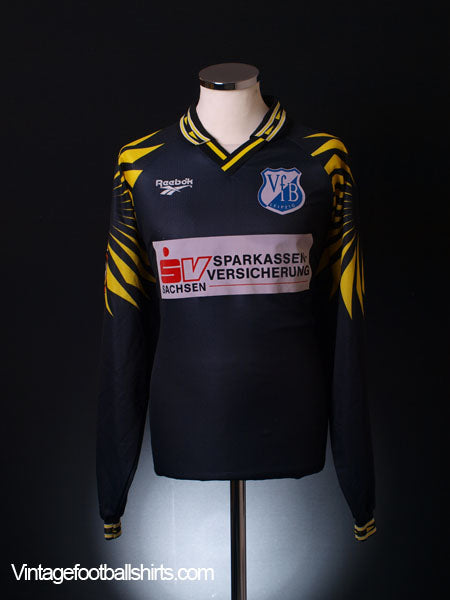 1997-98 Leipzig II Match Issue Third Shirt Franklin #9 L/S XXL Football Shirt